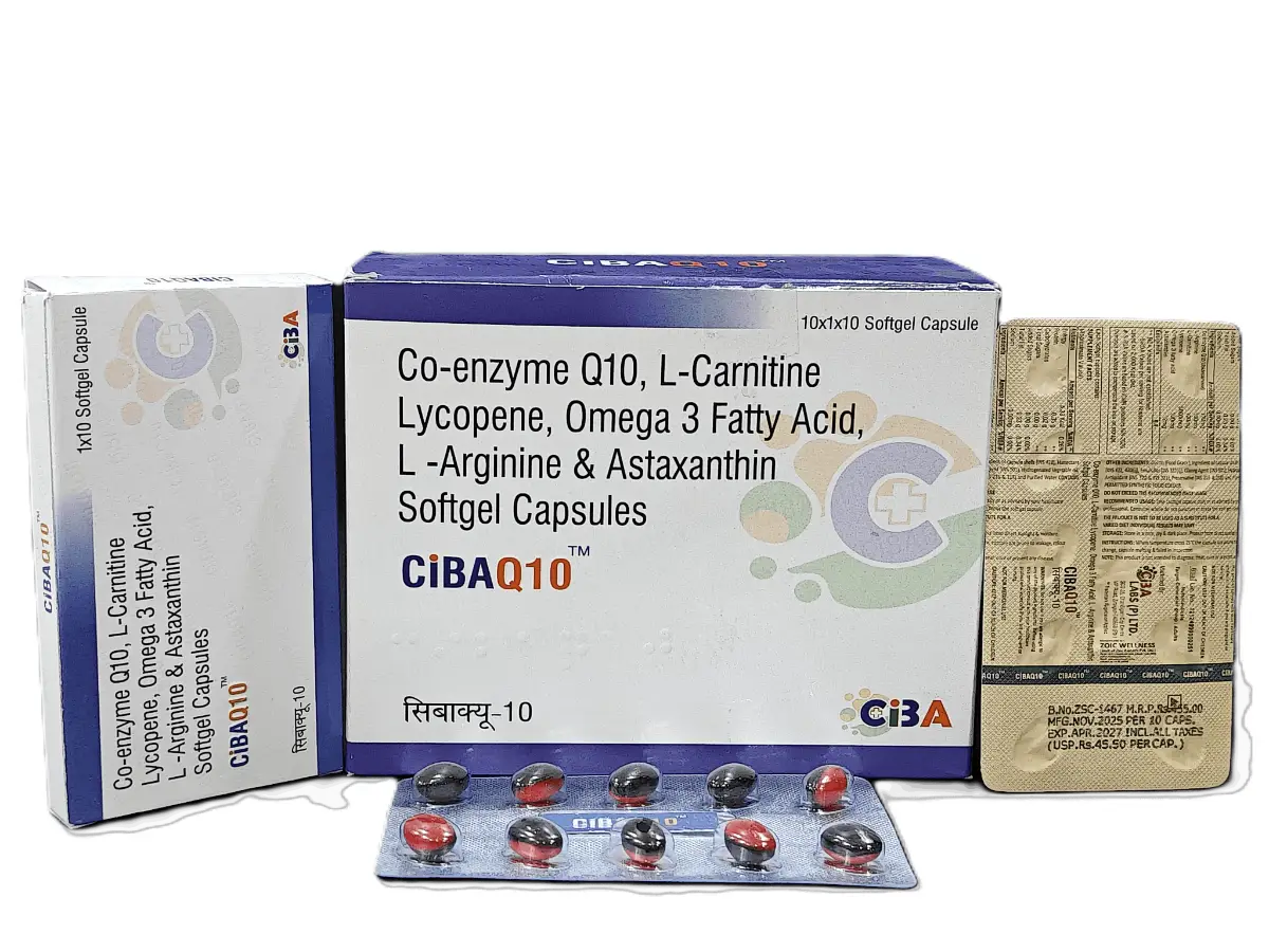 CAP-CIBAQ10 Capsules Pharma Product