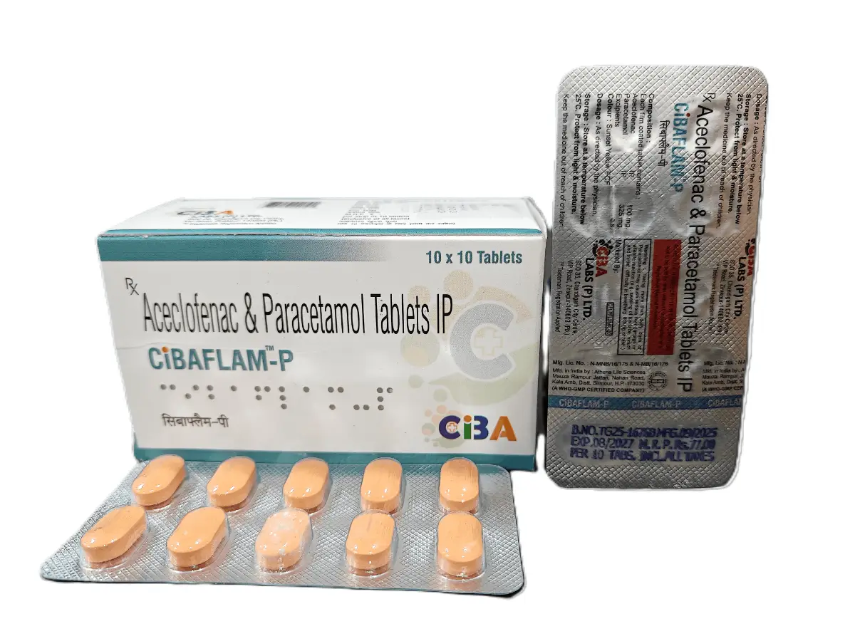 CIBAFLAM-P Tablet Pharma Product