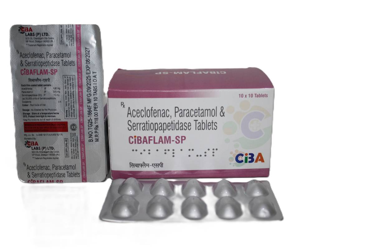 CIBAFLAM-SP Tablet Pharma Product