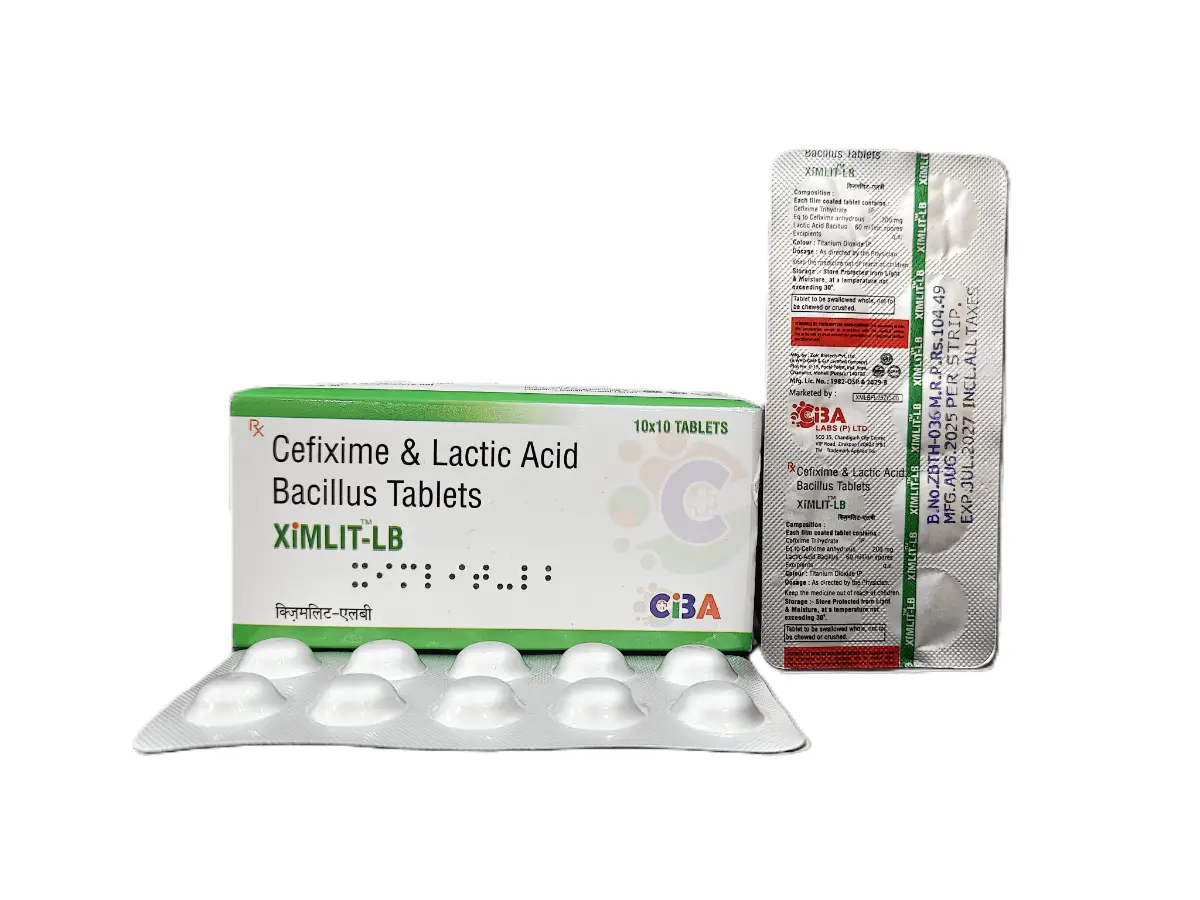 XIMLIT-LB Tablet Pharma Product